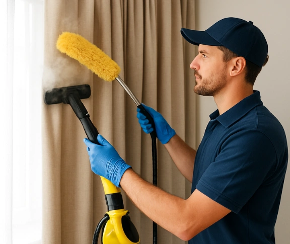 Trusted blind cleaning technician Matty Curtain Cleaning heatherton-vic QLD